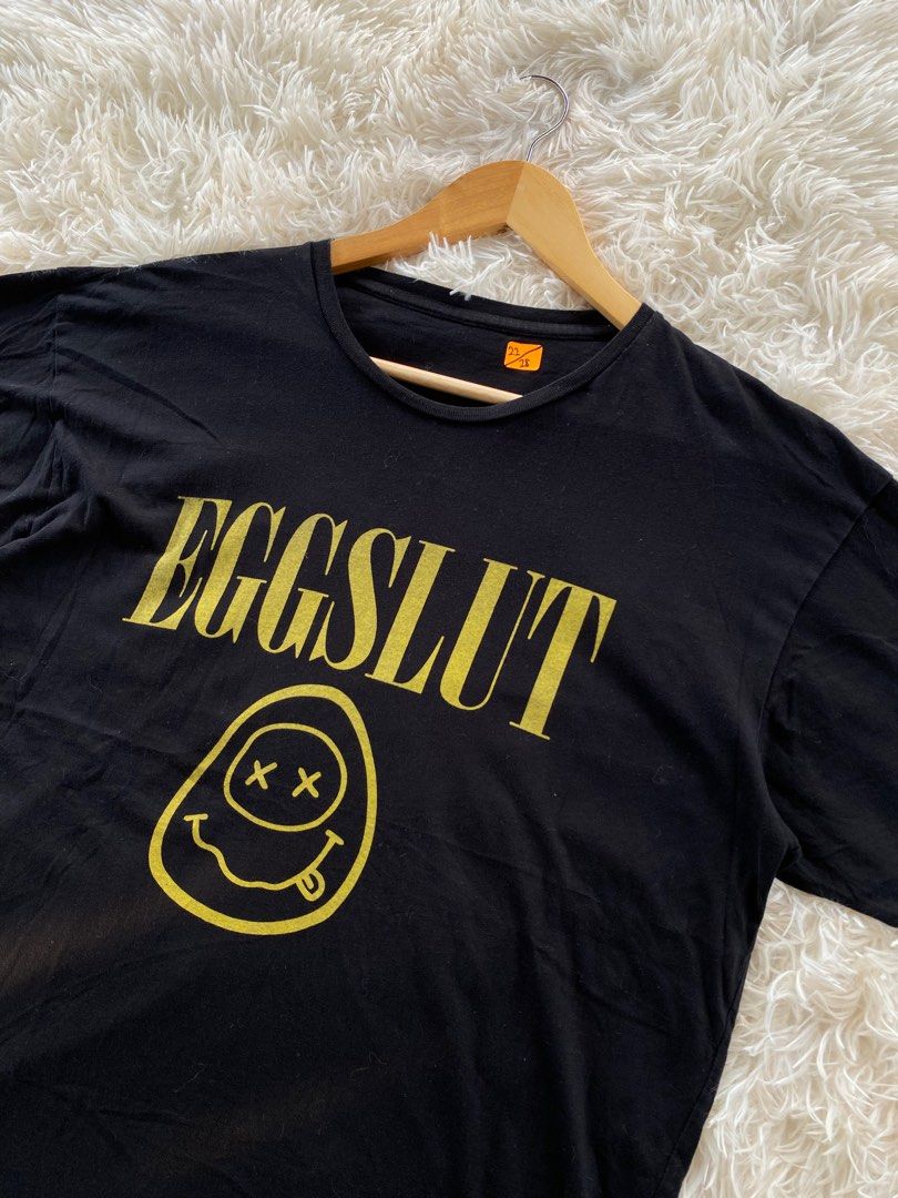 EGGSLUT PARODY NIRVANA TEE TSHIRT