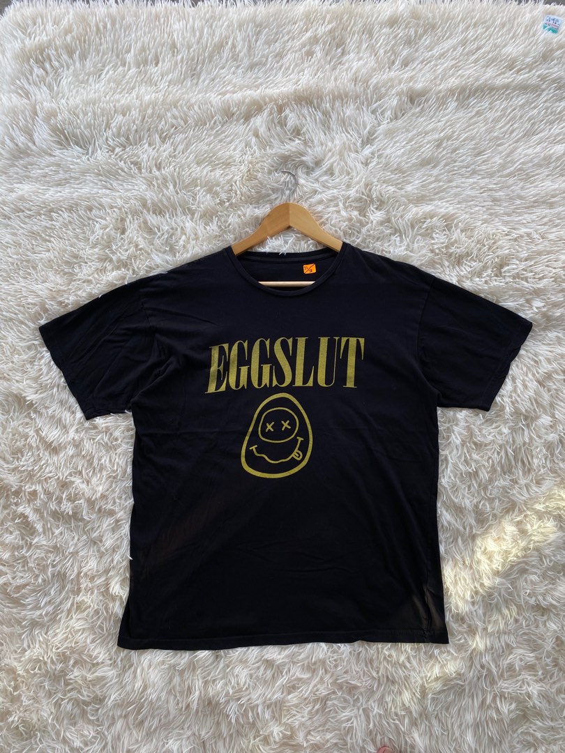 EGGSLUT PARODY NIRVANA TEE TSHIRT