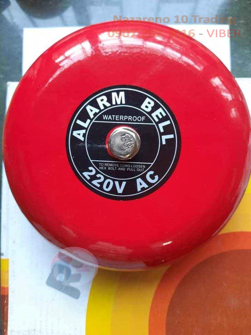 Fire alarm bell 8inches 26, Commercial & Industrial, Construction ...