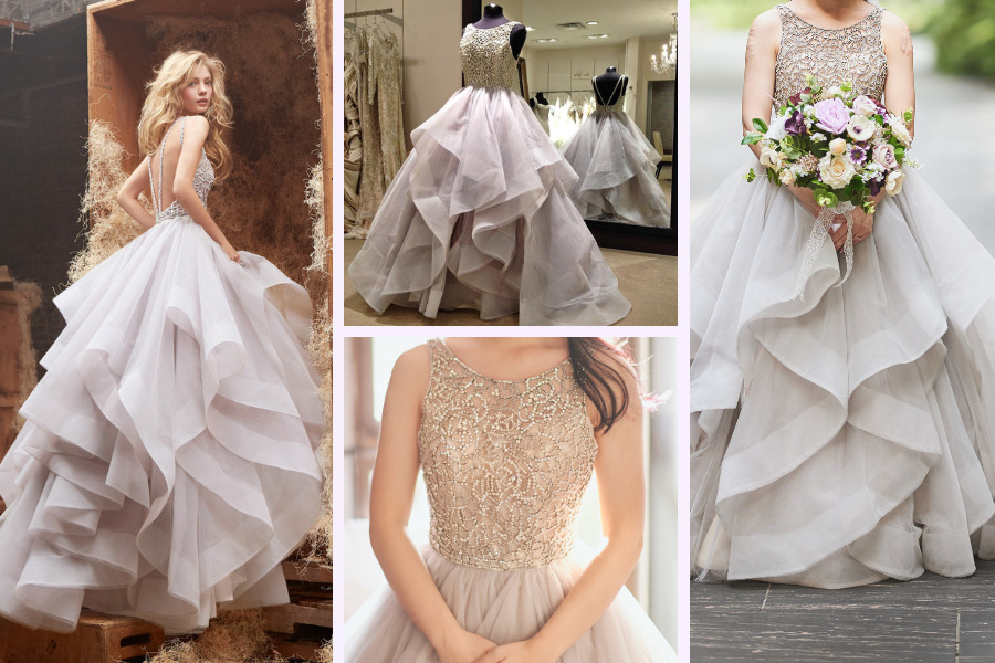 Hayley Paige Dori Wedding Gown Women s Fashion Dresses Sets Evening dresses gowns on Carousell