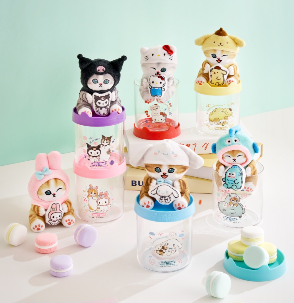 商品画像：香港限定711 mofusand×サンリオキャラクターズ - メルカリ 2