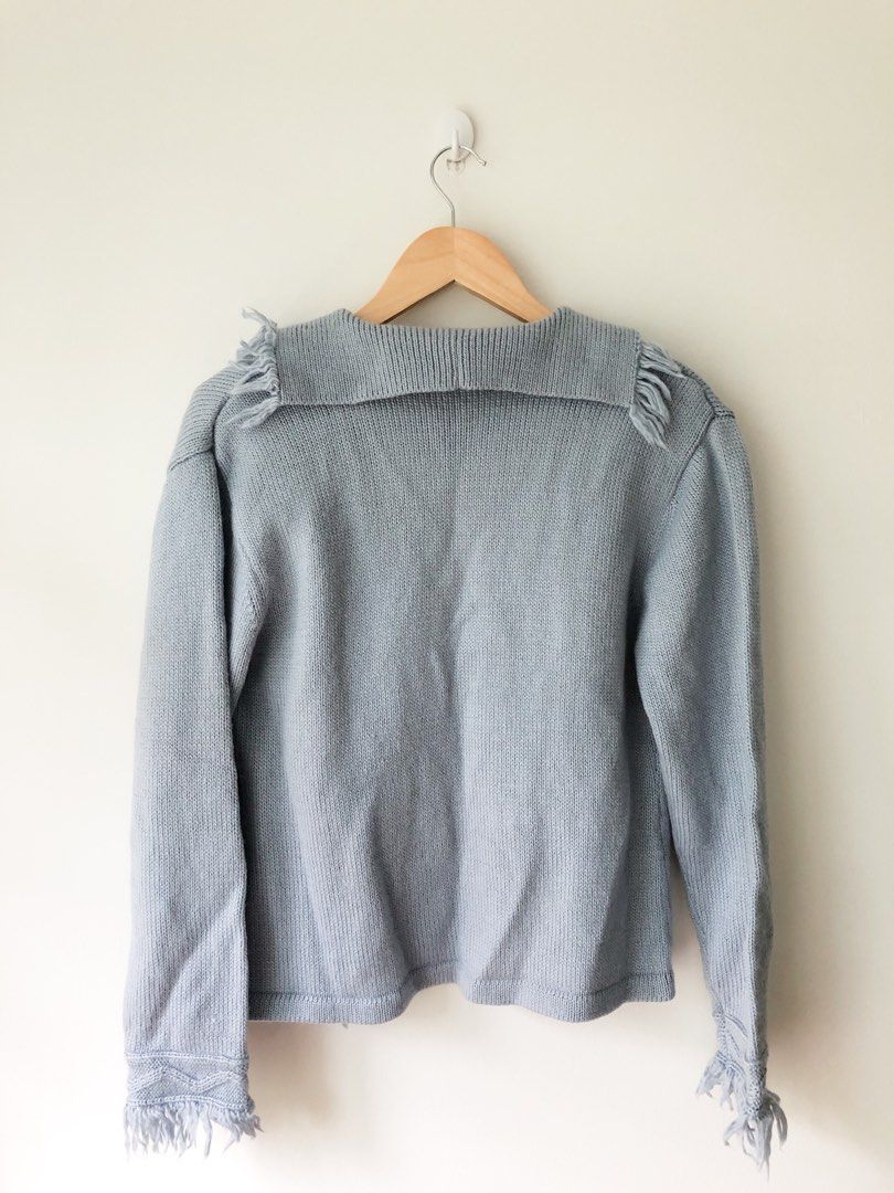 Jacket (Category: Coats, Jackets and Outerwear) located in Singapore. Submitted by kinari__ (Listing ID 1321534628, Image 3). Description: Pit: 20 in Length: 22 in .