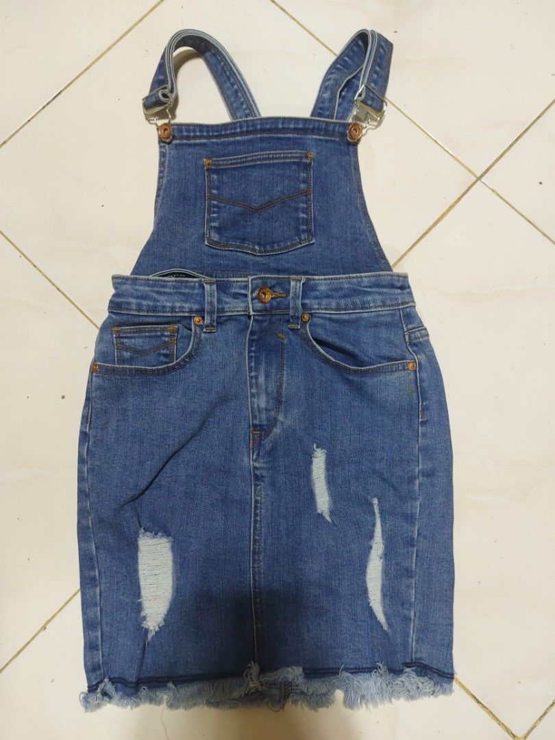JAG detachable jumper denim skirt Women s Fashion Dresses Sets Sets or Coordinates on Carousell