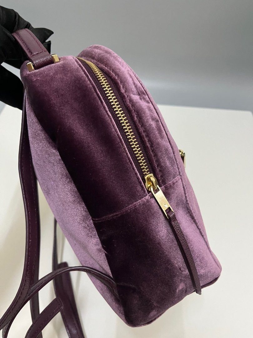 Kate Spade sammi Dawn Place Velvet Backpack WKRU5590