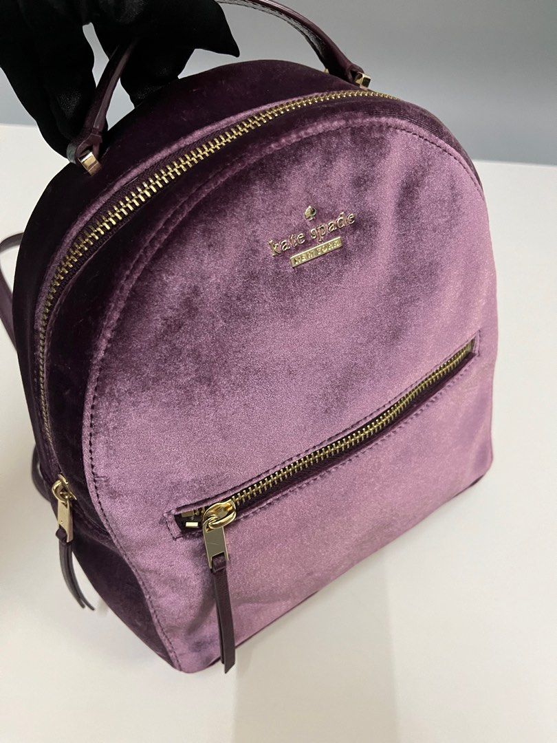 Kate spade dawn place velvet sammi clearance