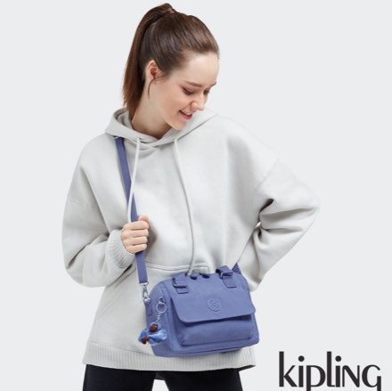 Kipling Zeva bag in Silky Blue