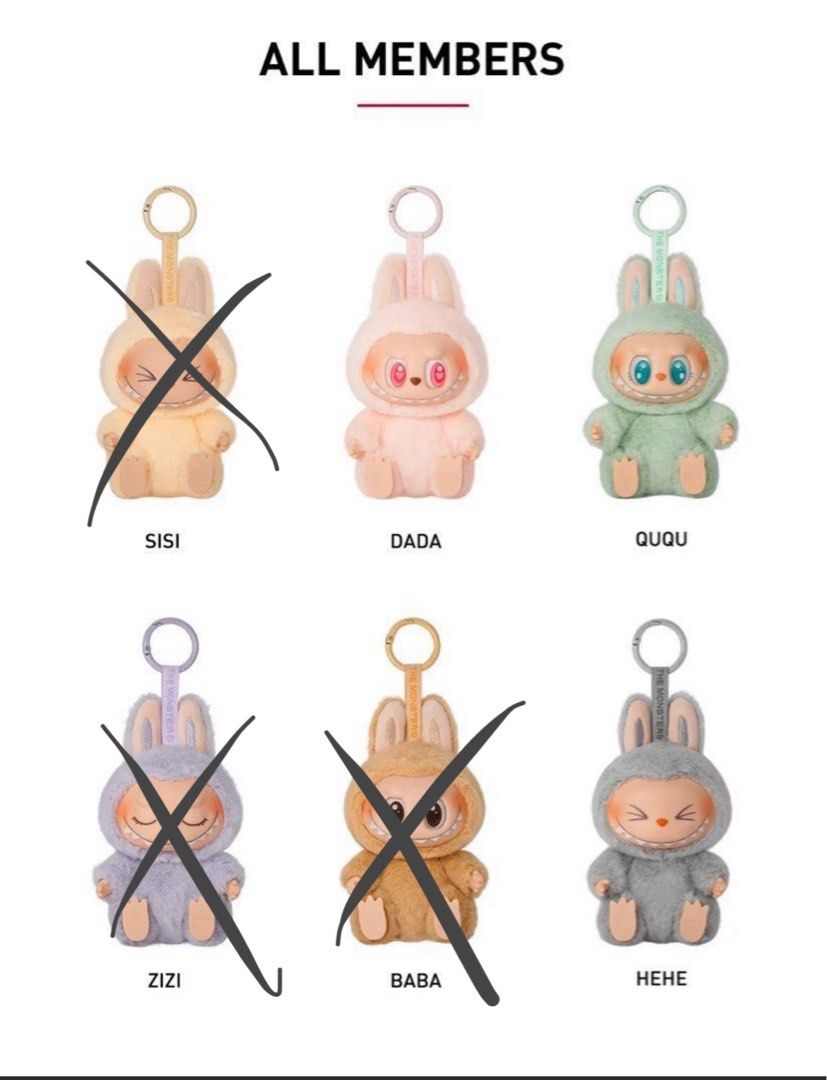 Labubu Have a Seat Blind Box Left 3, Hobbies & Toys, Toys & Games on  Carousell