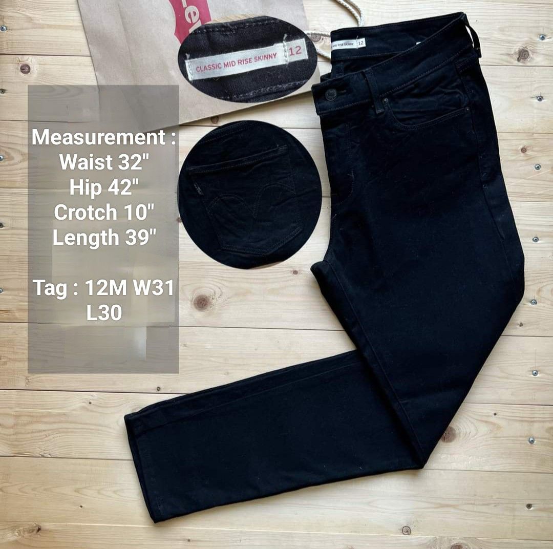 Levi's classic mid rise skinny jeans shop