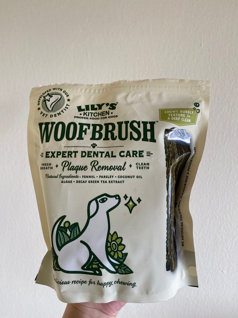 Lily s Kitchen Woofbrush Dental Care Medium Pet Supplies Pet Food on Carousell