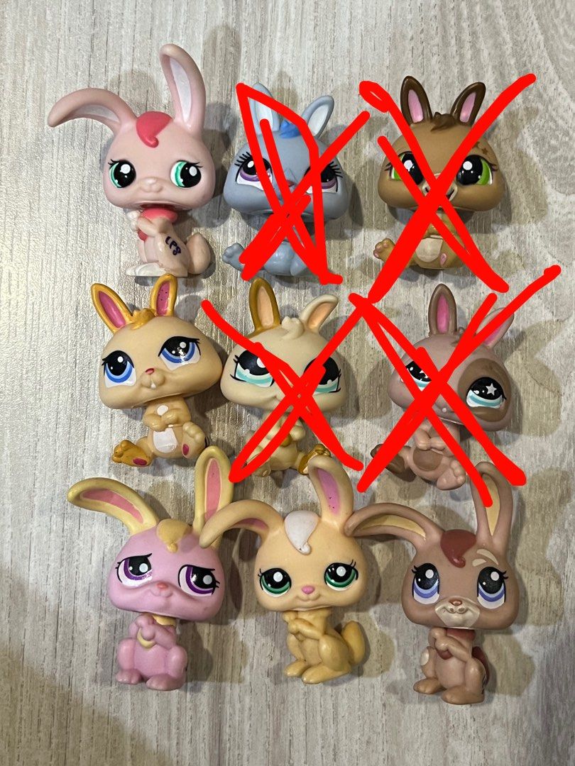 Unnumbered Rabbit Lps Littlest Pet Shop LPS | Bunny Rabbits, Hobbies & Toys, Toys & Games on ...