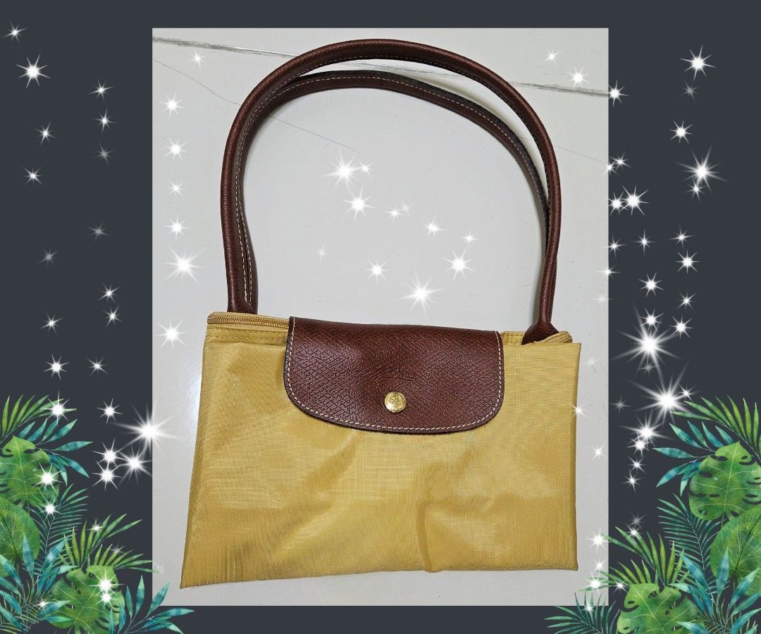 PROMOTION 10 OFF Longchamp Big bags for womens Yellow authentic