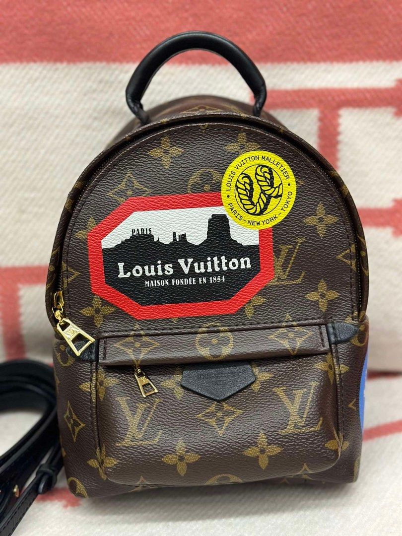 Louis vuitton mini backpack red shop