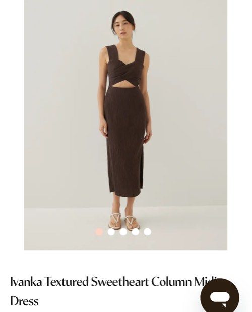 Love Bonito Brown Dress, Women's Fashion, Dresses & Sets, Dresses on  Carousell