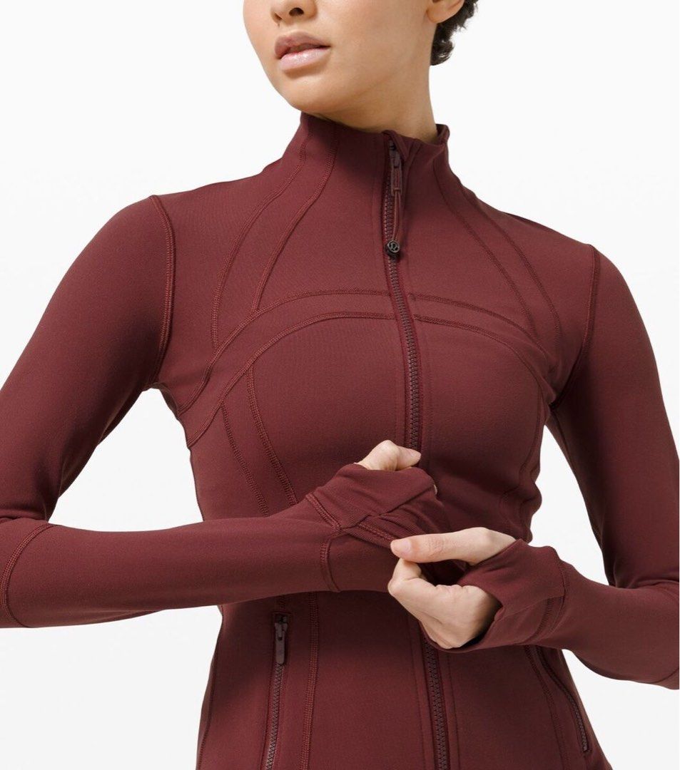 Lululemon Define Jacket Luon in Red Merlot RDMR