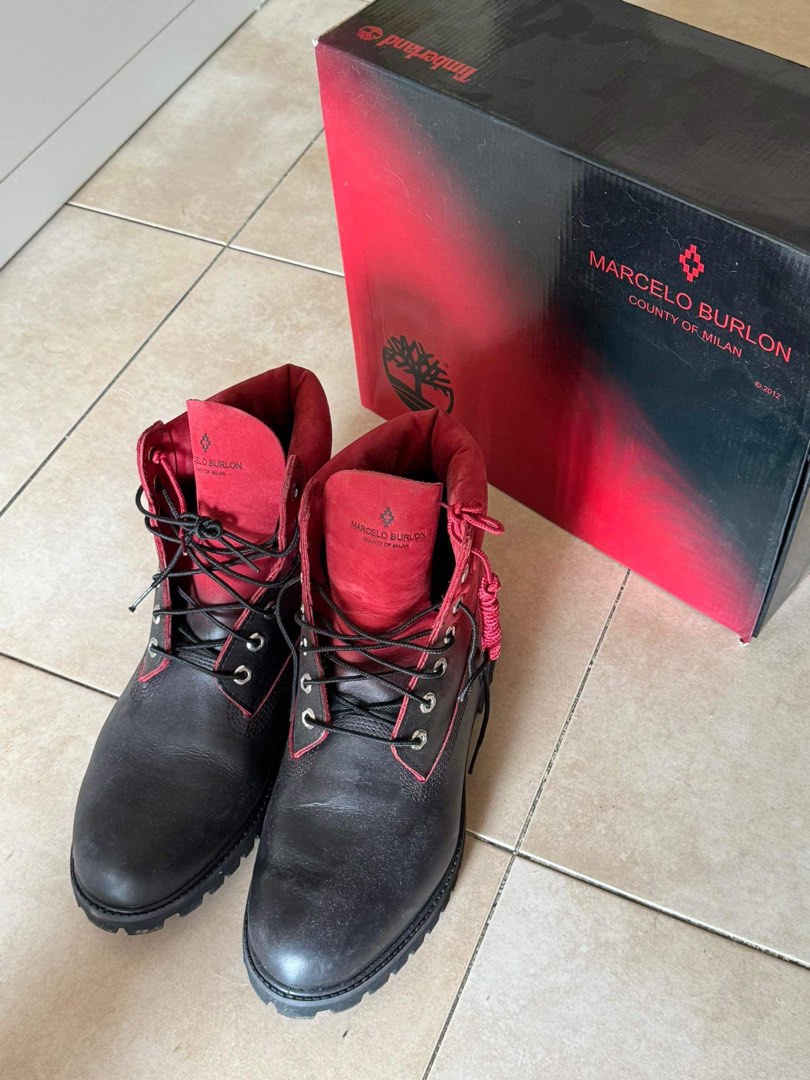 Marcelo Burlon x Timberland Boots