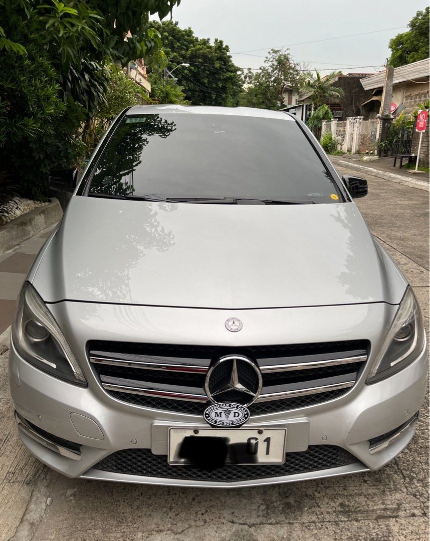 Mercedes-Benz B200 (A) (Category: Used Cars) located in Quezon City. Submitted by Troy21115 (Listing ID 1321541361, Image 2). Description: Mercedes Benz B200 Automatic First owner Well maintained Newly PMS, aircon clean, shock absorber Right/Left replaced, last July 2026, new tires 95-98% replaced 4 pcs last August 2026 * with comprehensive Insurance, appraised insured value of P800,000 by Liberty Insurance (July 2026 -July 2027) * clean document