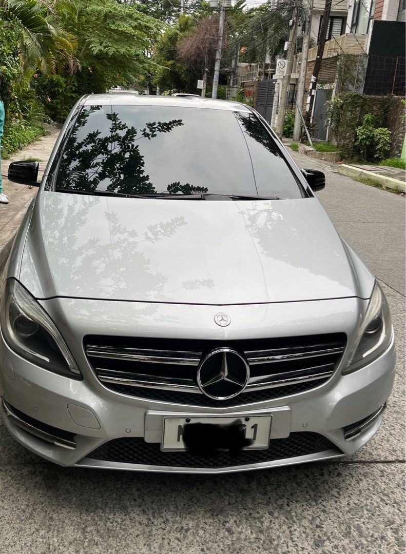 Mercedes-Benz B200 (A) (Category: Used Cars) located in Quezon City. Submitted by Troy21115 (Listing ID 1321541361, Image 1). Description: Mercedes Benz B200 Automatic First owner Well maintained Newly PMS, aircon clean, shock absorber Right/Left replaced, last July 2026, new tires 95-98% replaced 4 pcs last August 2026 * with comprehensive Insurance, appraised insured value of P800,000 by Liberty Insurance (July 2026 -July 2027) * clean document