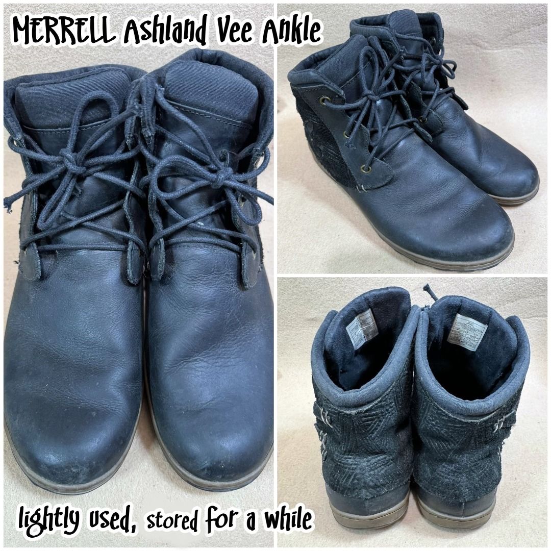Merrell ashland vee ankle best sale
