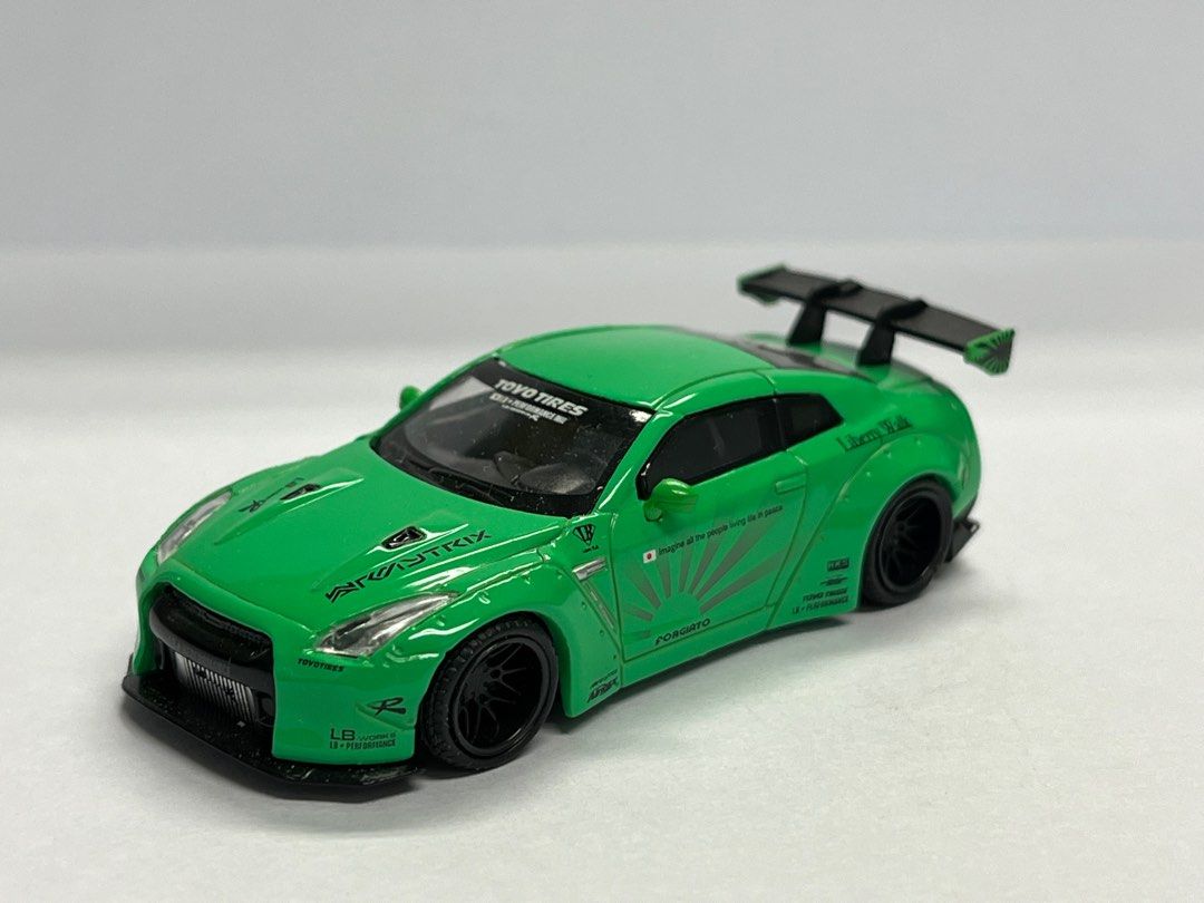 ミニカー Mini gt R35 light green MINI GT 67 Nissan GTR R35 Type 1 Light Green MINIGT | eBay