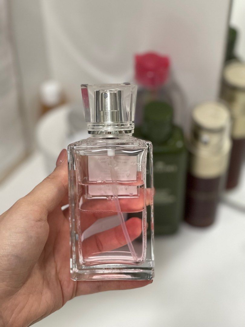 Miss Dior Fresh Rose Body Oil Used Good Condition Beauty Personal Care Fragrance Deodorants on Carousell