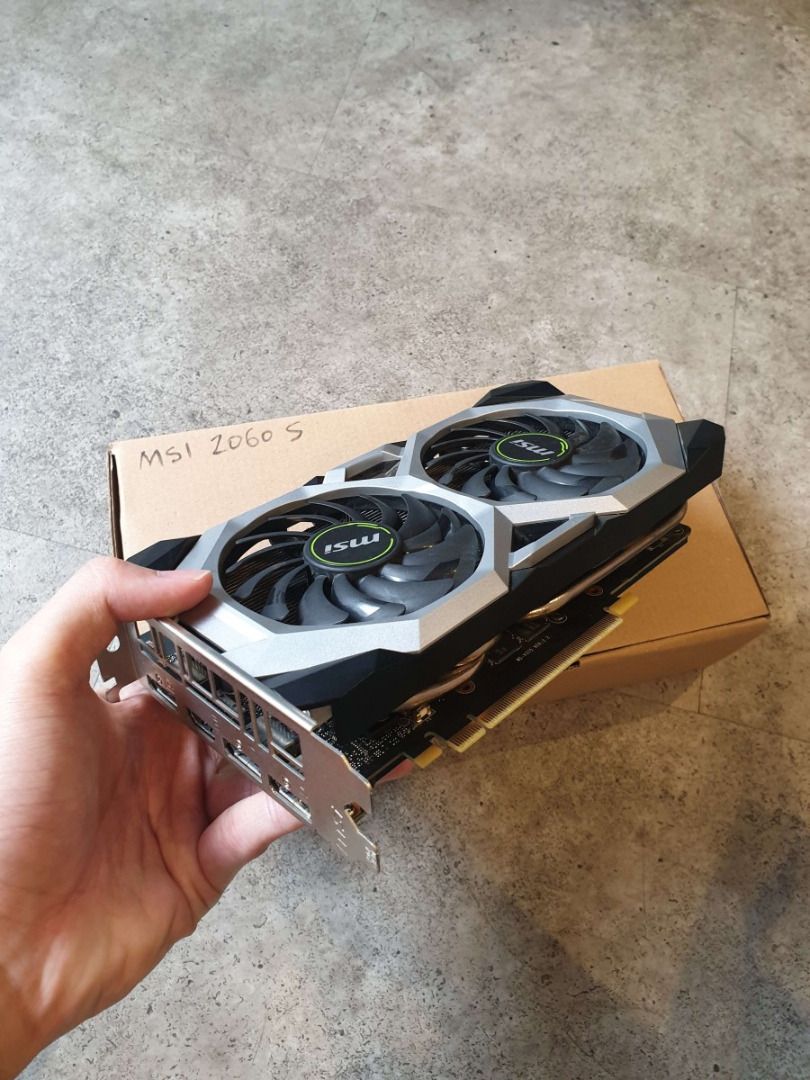 Msi Ventus Xs 2060 Geforce Gtx 2060 6gb Msi Geforce Rtx 2060
