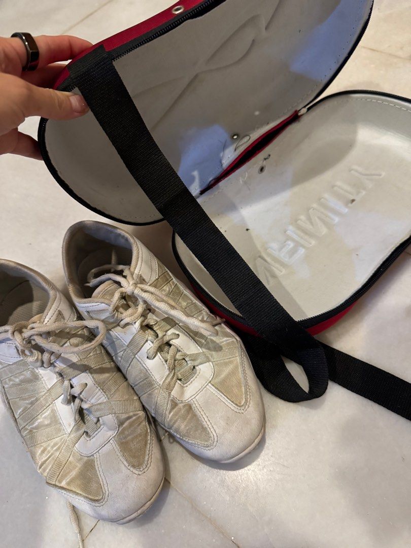 Nfinity Evolution Cheerleading Cheer Shoes for Flyers with Shoe Bag Women s Fashion Footwear Sneakers on Carousell