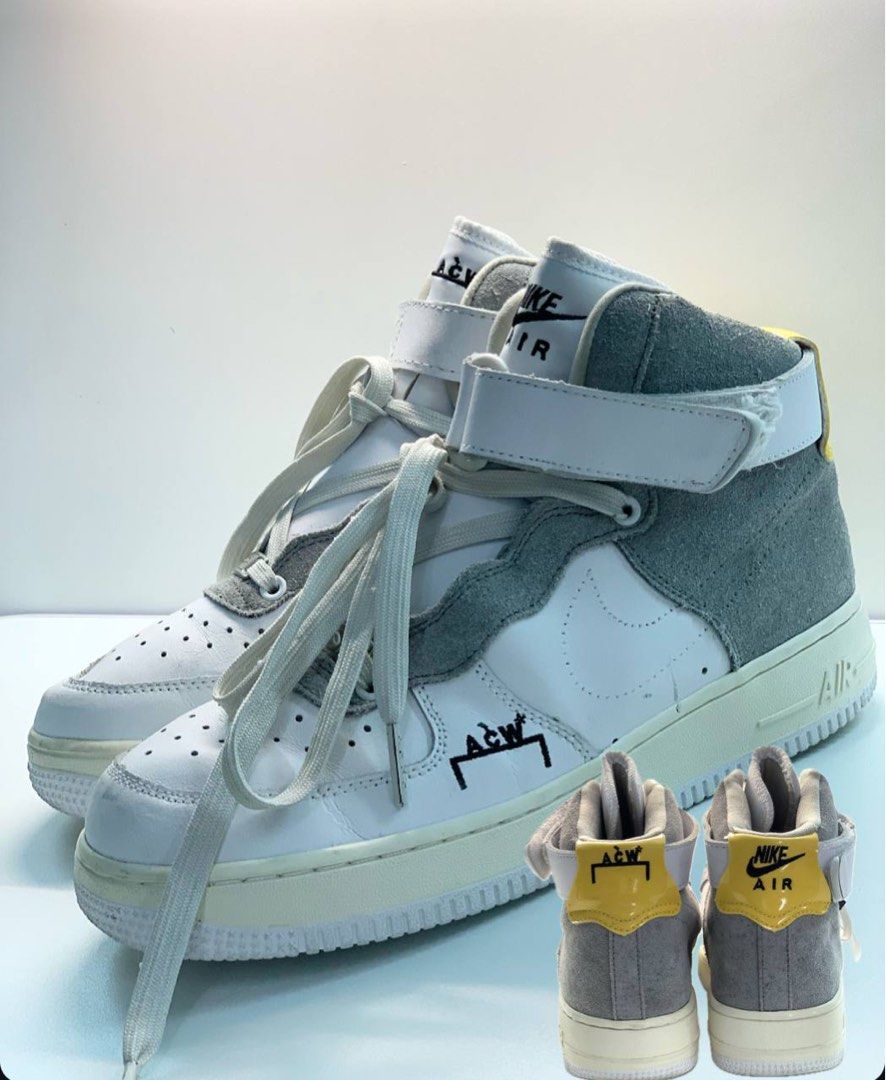 NIKE AIR FORCE x ACW A COOL WALL US 8 25 CM Men s Fashion Footwear Sneakers on Carousell