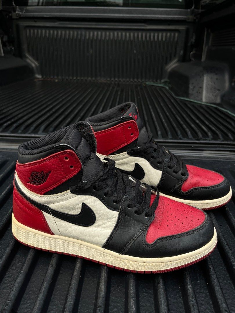 Nike Air Jordan 1 Retro High OG Red Men s Fashion Footwear Sneakers on Carousell
