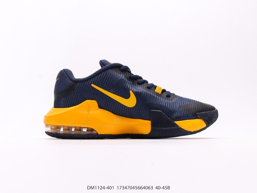 Navy and gold basketball shoes online