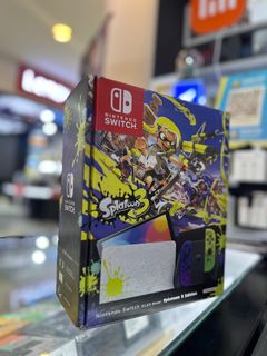 Nintendo switch oled limited edition splatoon jaibreak 512gb, Video ...