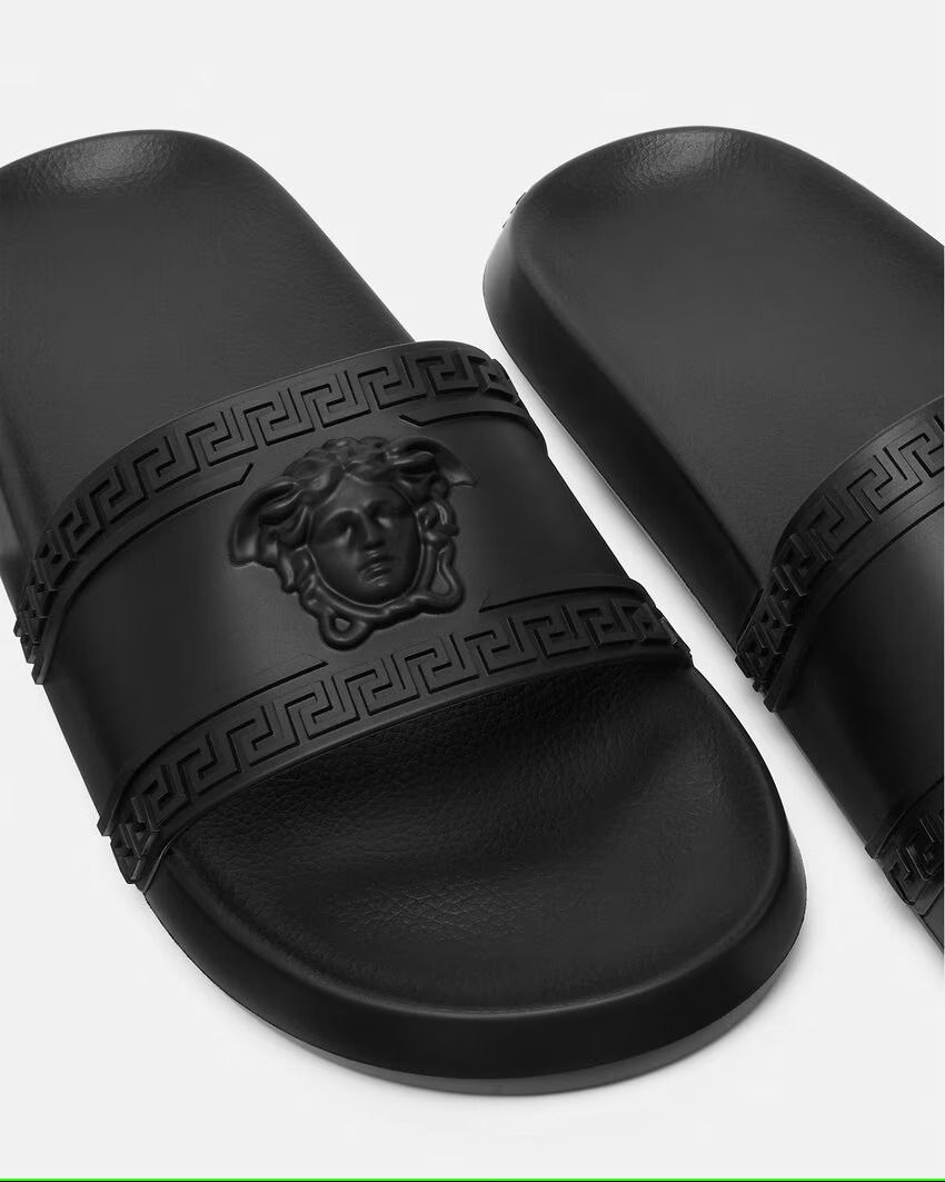 Versace sliders mens top