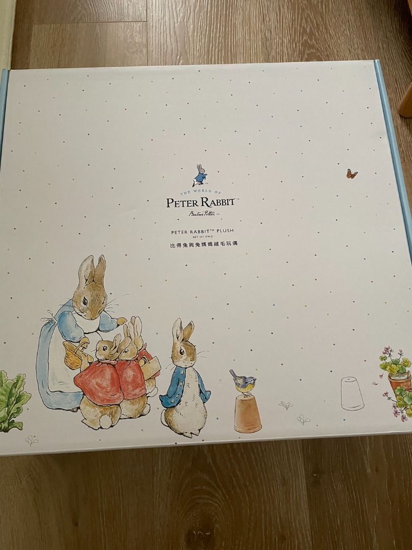 ΨPANDA清Ψ 全聯彼得兔 比得兔與兔媽媽 絨毛玩偶 絨毛娃娃 PETER RABBIT 全新 超大支, 書籍、休閒與玩具, 玩具、公仔、桌 ...