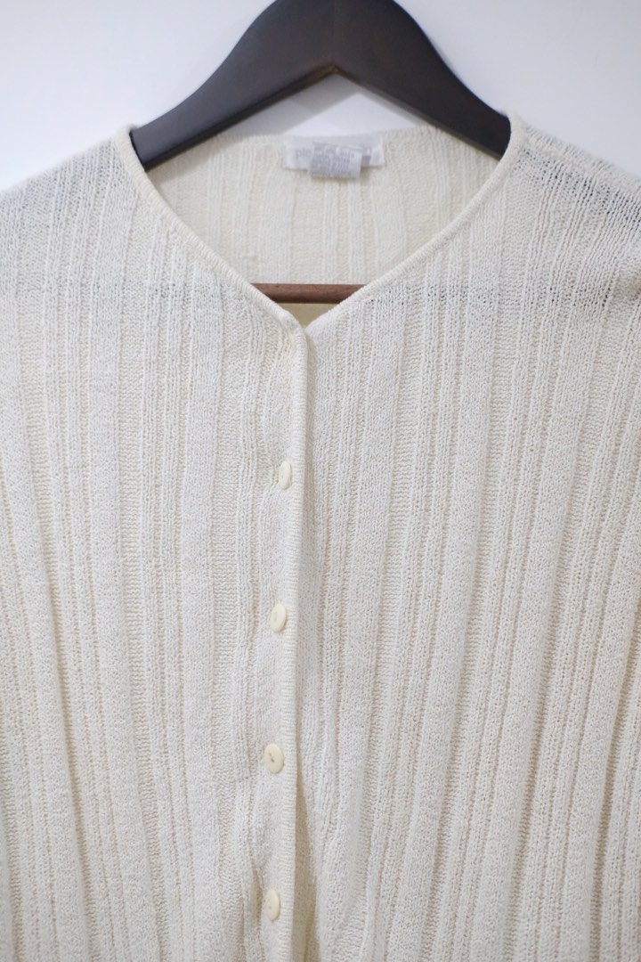Pierre cardin knit cardigan Women s Fashion Coats Jackets and Outerwear on Carousell