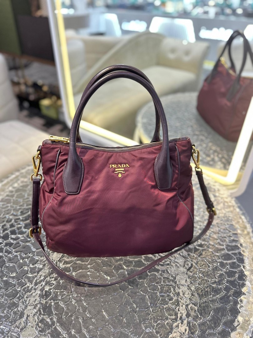 PRADA BR4992 TESSUTO NYLON CONVERTIBLE BAG Luxury Bags Wallets on Carousell