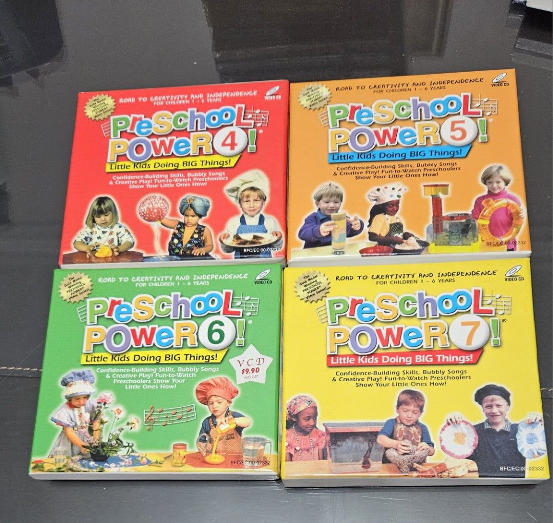 VCD for Preschool, Hobbies & Lifestyle, Music & Media, CDs & DVDs