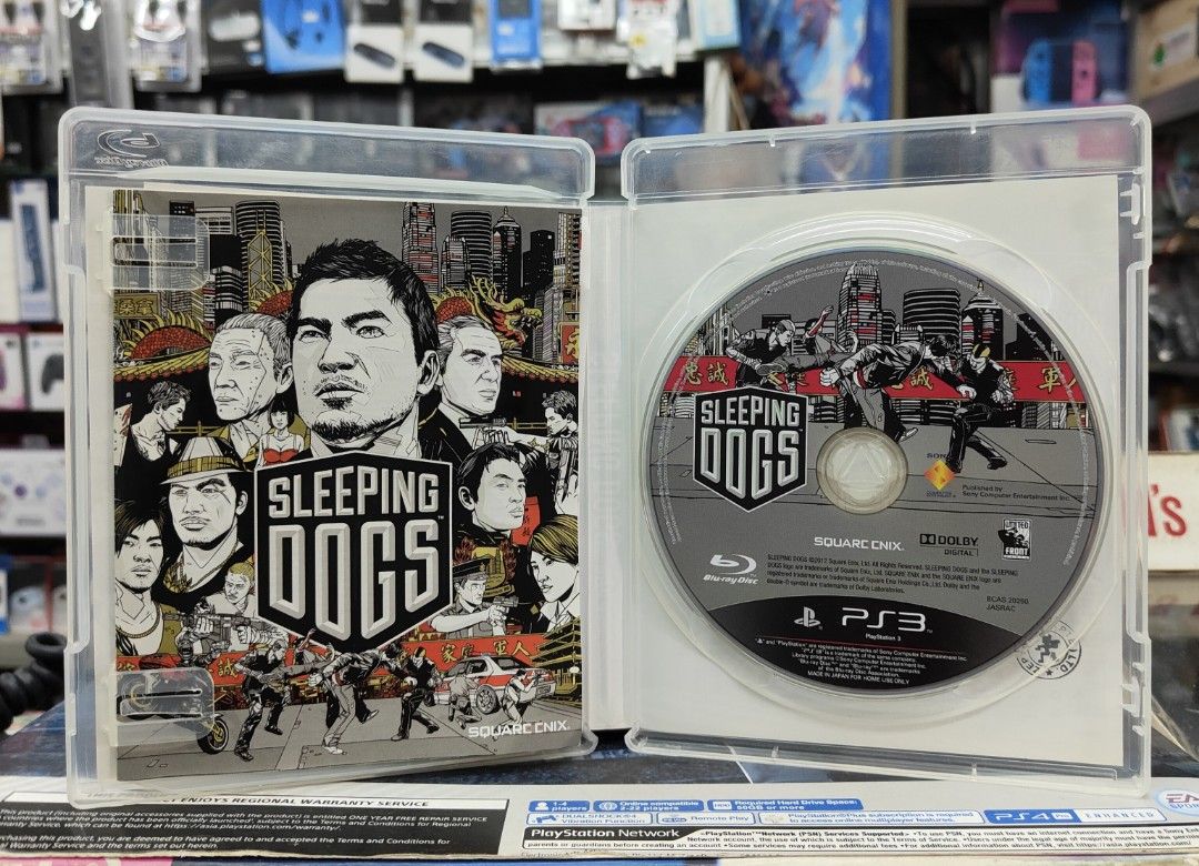Jeu Sleeping Dogs PS3 - Bon état - Testé Et Ressurfacé Si Besoin