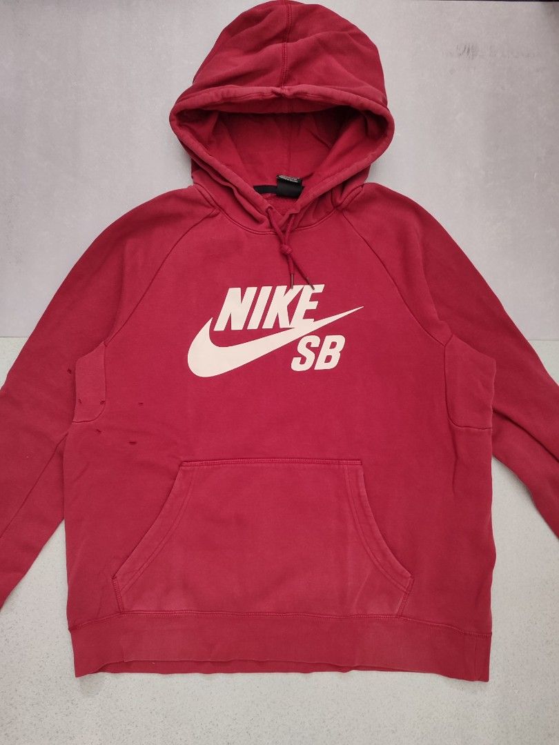 Maroon nike sb hoodie hot sale