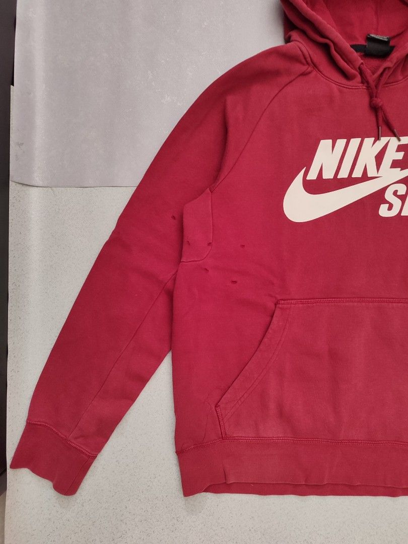 Maroon nike sb hoodie best sale
