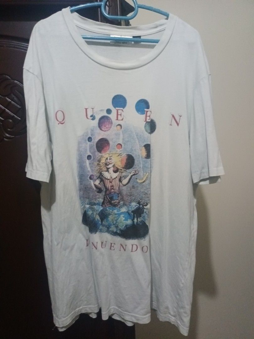 Queen T shirt Cotton On Men s Fashion Tops Sets Tshirts Polo Shirts on Carousell