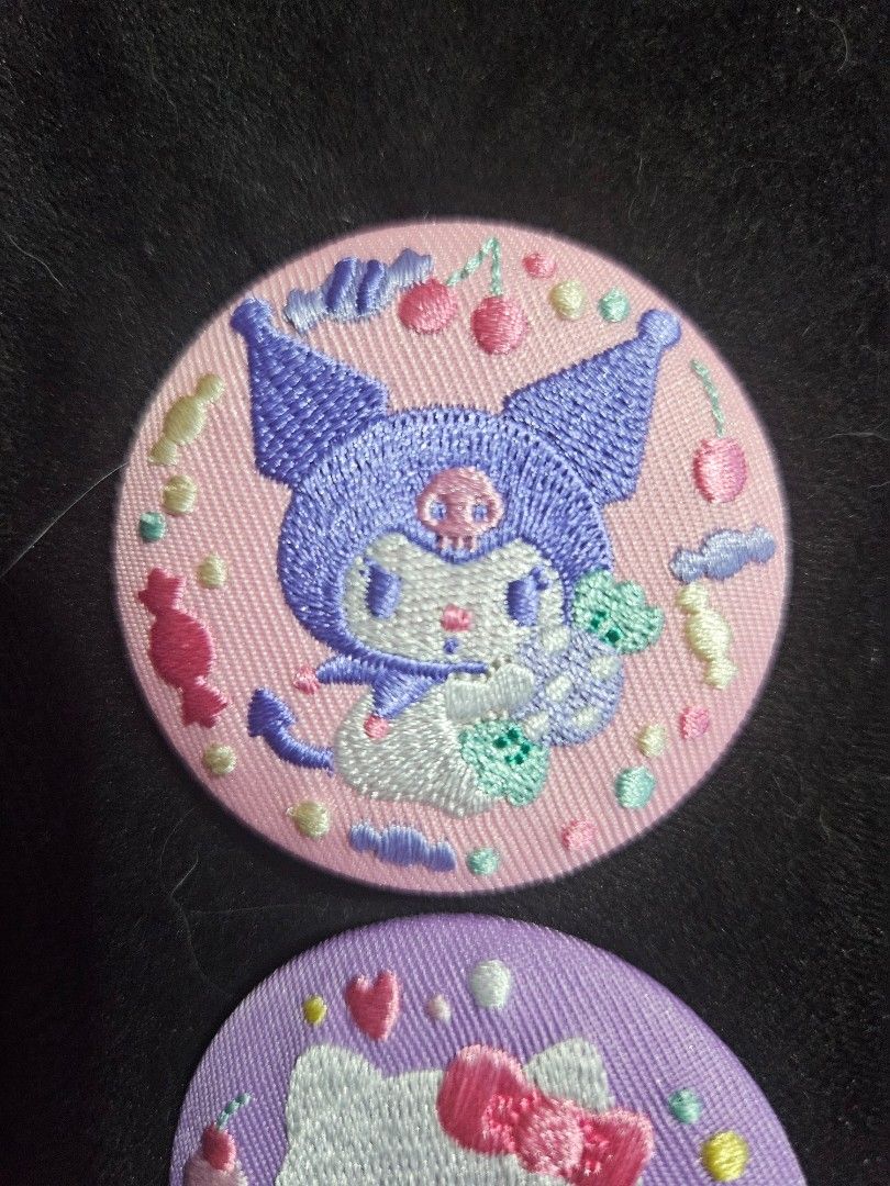 RARE Sanrio embroidered pin (Category: Character Goods) located in Valenzuela. Submitted by itemsforless22 (Listing ID 1321593055, Image 2). Description: 600 each Sanrio rare embroidered pins buyer pays shipping.