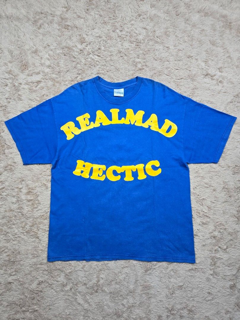 realmad HECTIC Ｔシャツ 00s REAL MAD HECTIC Tシャツ XL ブラック センターロゴ - メルカリ