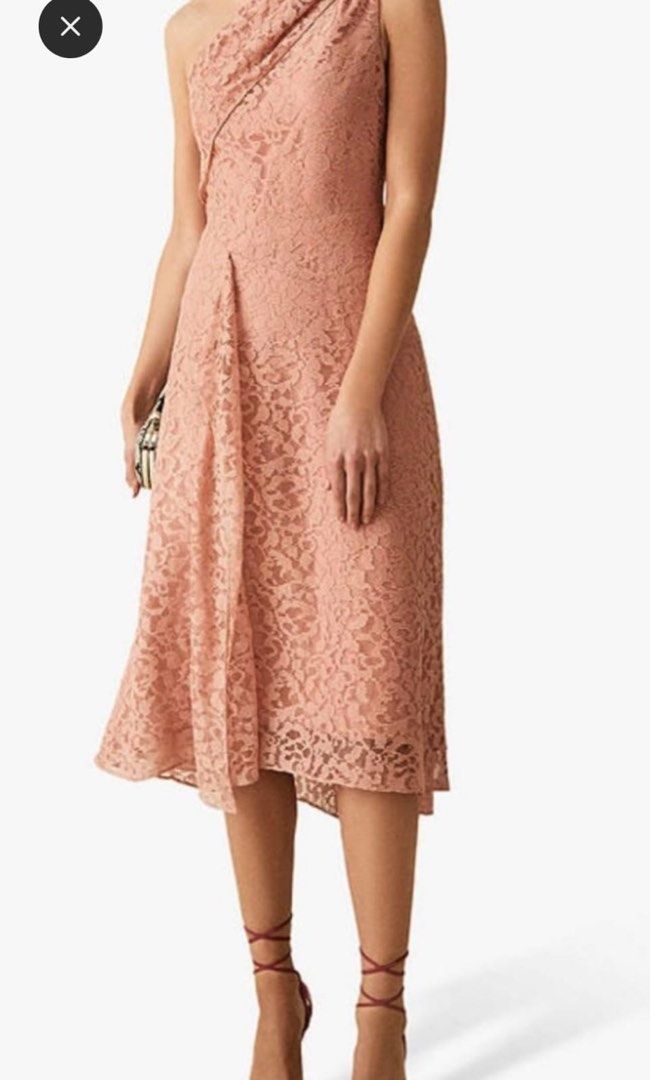 reiss Stephie assymetrical lace dress Women s Fashion Dresses Sets Dresses on Carousell
