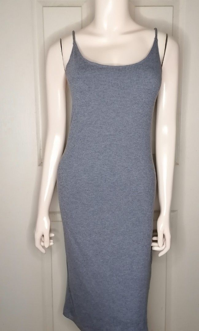 H&m bodycon midi dress discount