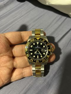 100+ Rolex gmt master ii half gold For Sale Watches Carousell