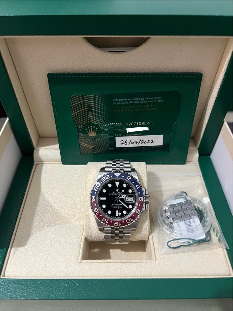 Rolex Pepsi Jubilee Ref 126710 BLRO Luxury Watches on Carousell
