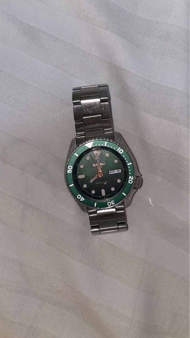 seiko srpd 63k1 green automatic Fesyen Pria Jam Tangan di Carousell