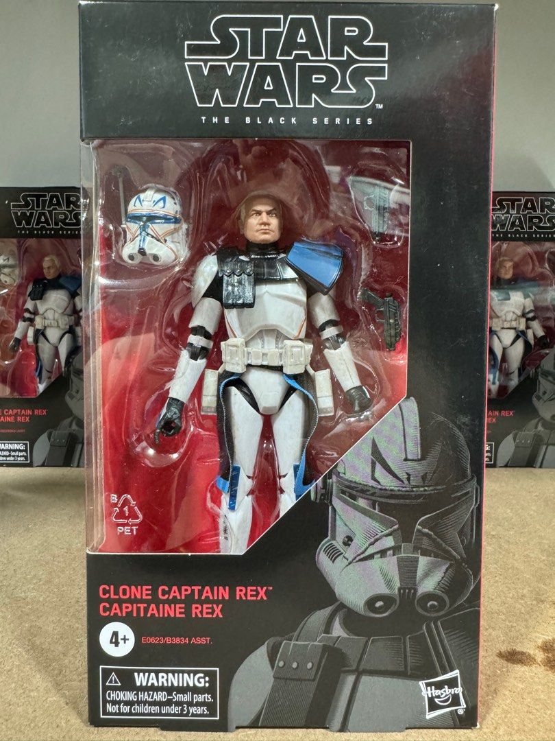 Star Wars Black Series Clone Captain Rex, Hobbies & Toys, Toys & Games ...