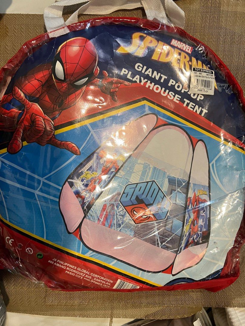 Tent for Boys (Pop-up) (Category: Babies & Kids Fashion) located in Paranaque City. Submitted by malor8989 (Listing ID 1321542185, Image 1). Description: Like New Pop Up Tent With Bad In Good condition .