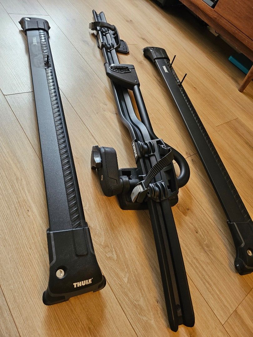 Thule Wingbar 958XB Thule Proride 598 black Carousell