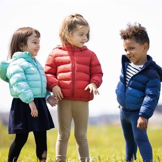 UNIQLO Kids light puffer jacket